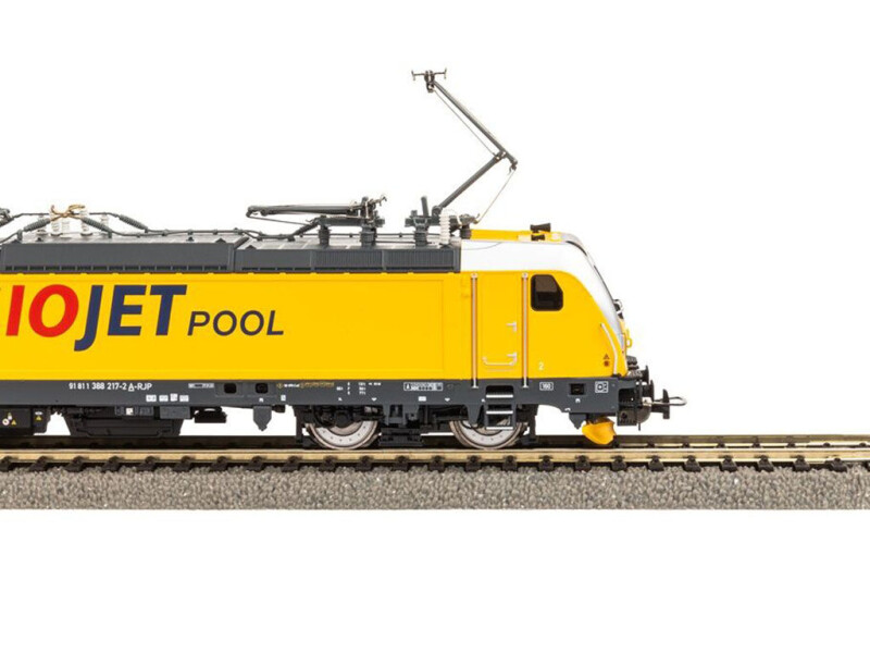 Piko Elektrická lokomotiva BR 388 Regiojet VI včetně zvukového dekodéru, digitální - 21658